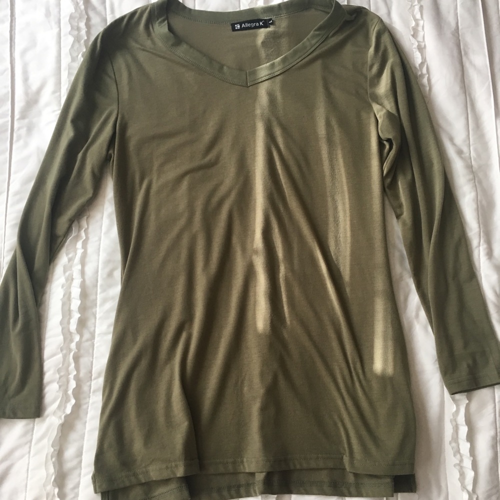 army green tunic
